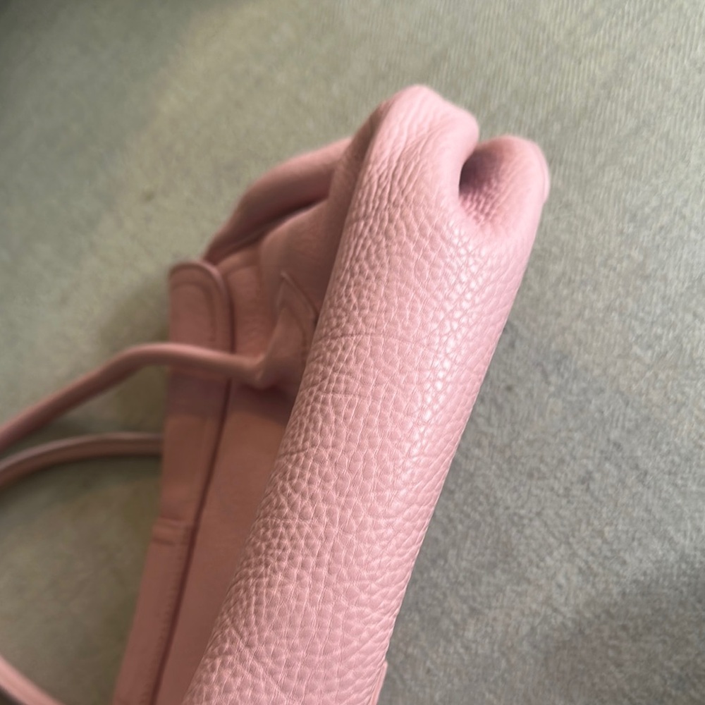 Celine Macadam Bubble Gum Pink Buckle Flap Leather Bag, unreal condition & price - Picture 6 of 13